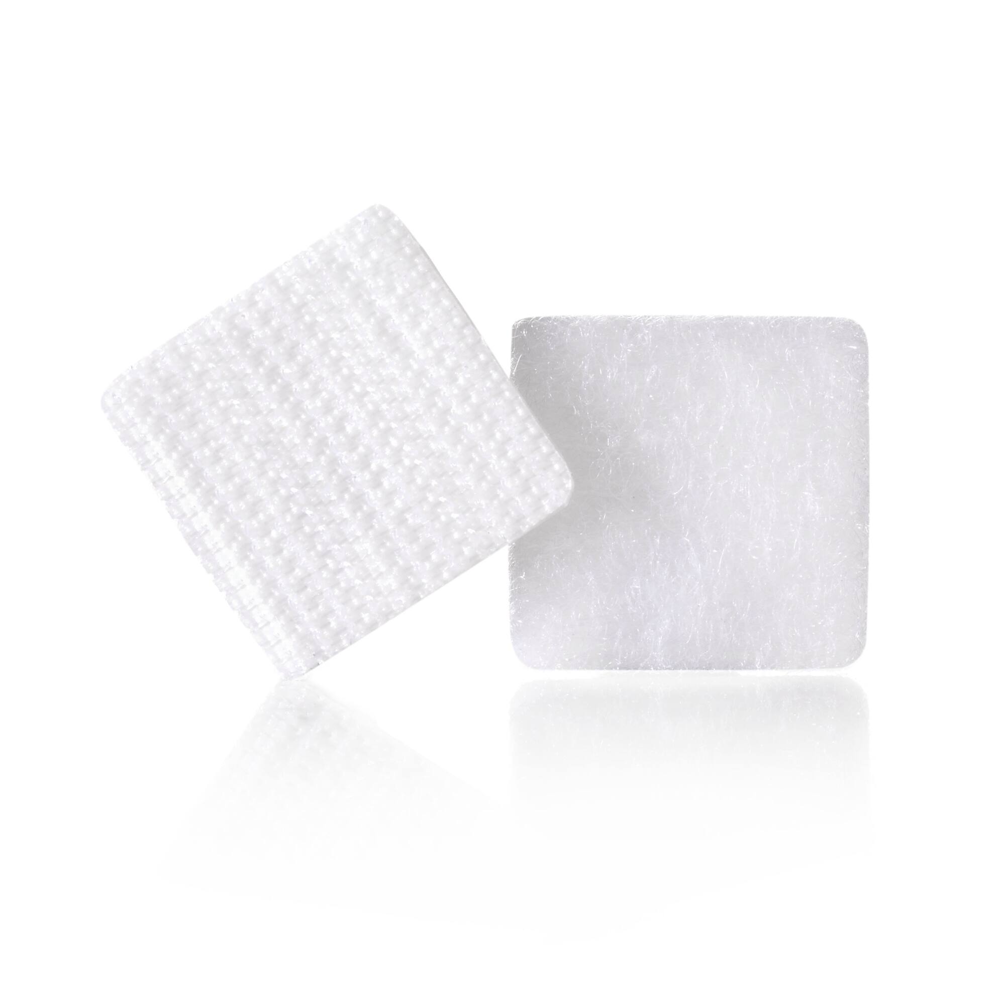 12 Packs: 12 ct. (144 total) VELCRO® Brand Sticky Back White Squares